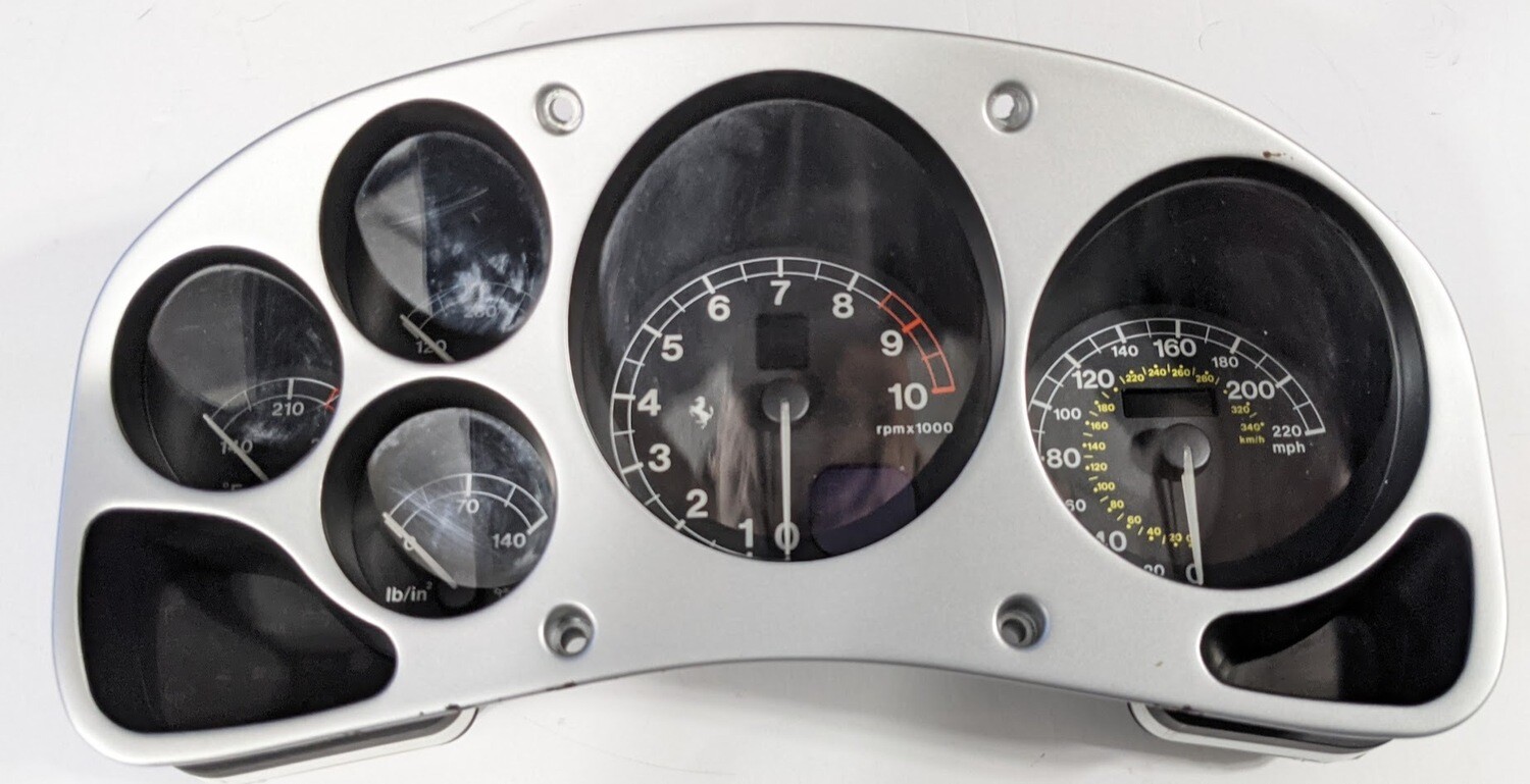 FERRARI 360 SPIDER MODENA INSTRUMENT CLUSTER DASHBOARD 186383