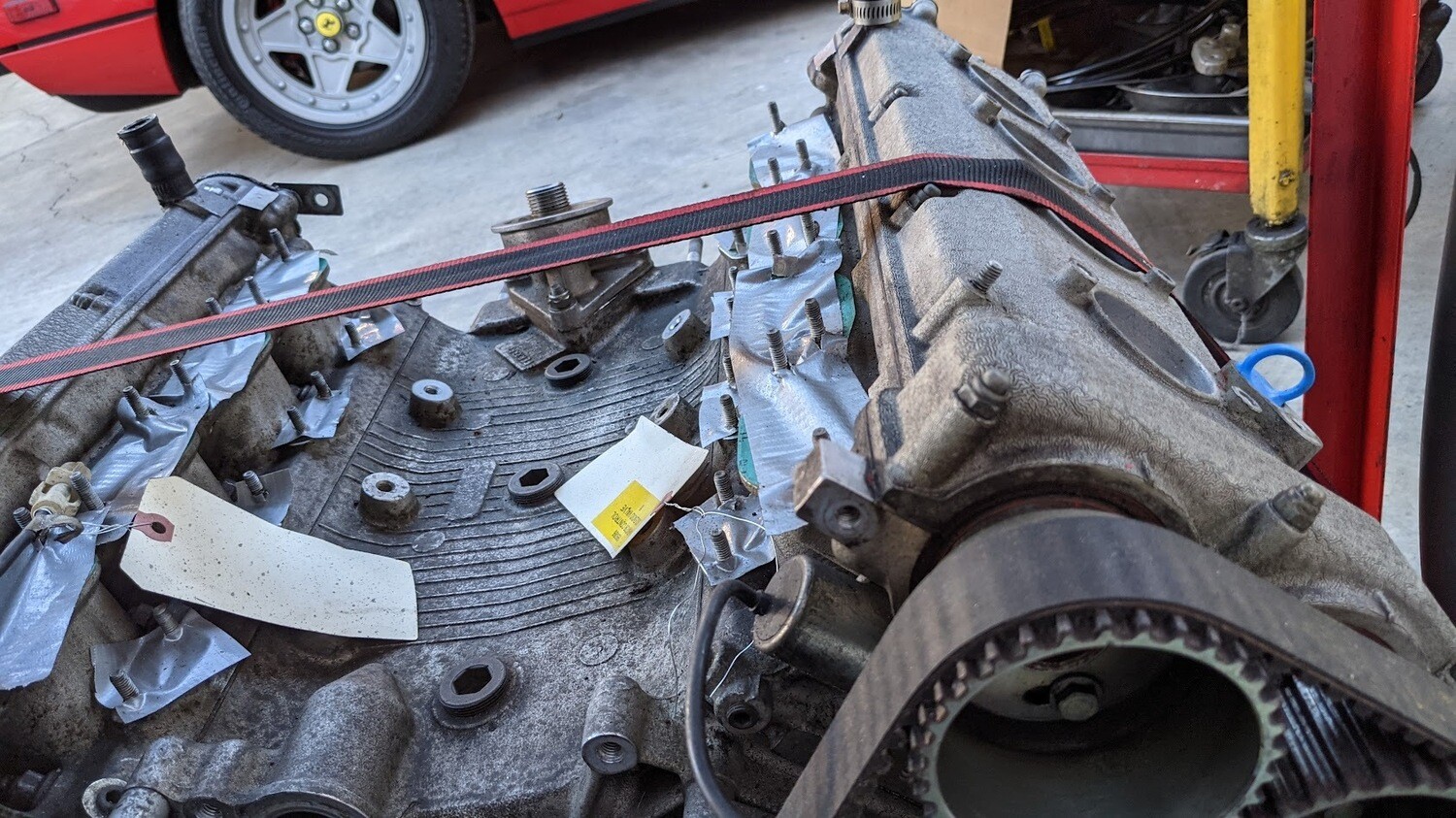 FERRARI 360 SPIDER MODENA ENGINE MOTOR TESTED