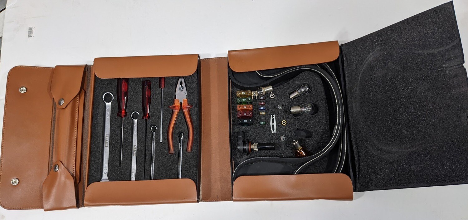 FERRARI 360 MODENA SPIDER CHALLENGE STRADALE tool kit screwdriver, wrenches, pliers and pouch