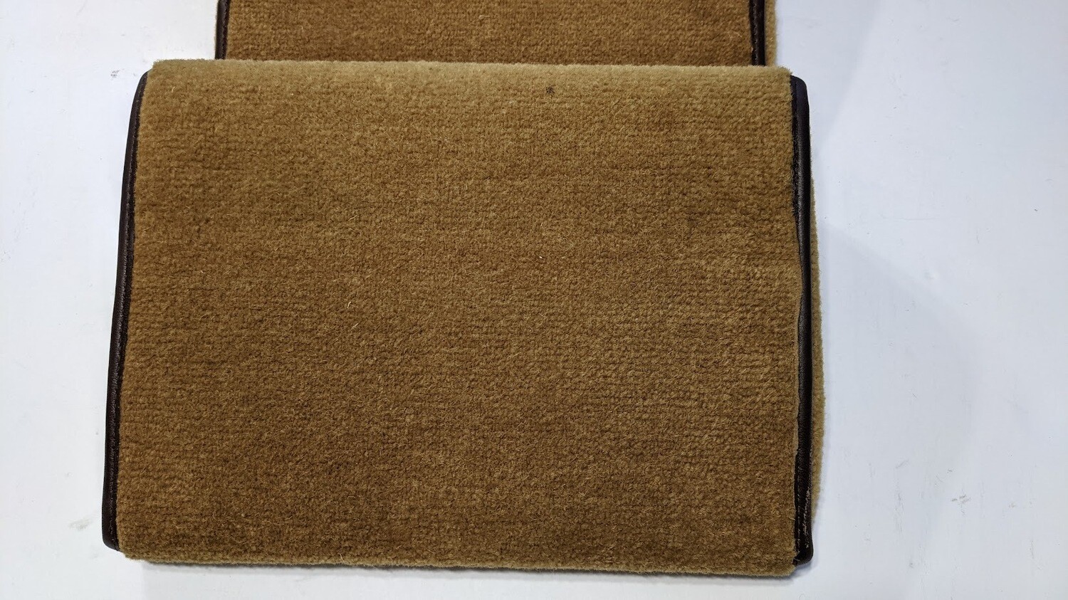 70 to 80 ROLLS ROYCE SILVER SHADOW rear foot STOOL BRONZE AND BROWN