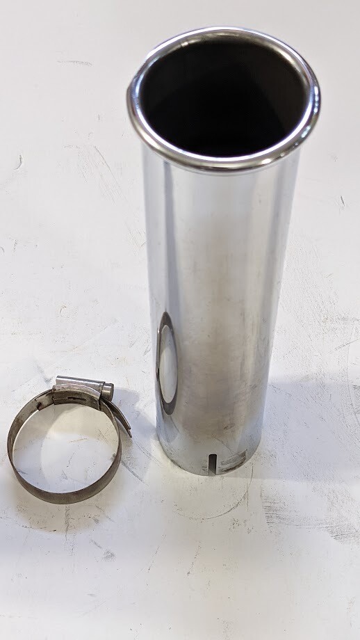 ROLLS ROYCE SILVER SHADOW II PART EXHAUST CHROME TIP UR20206 USED