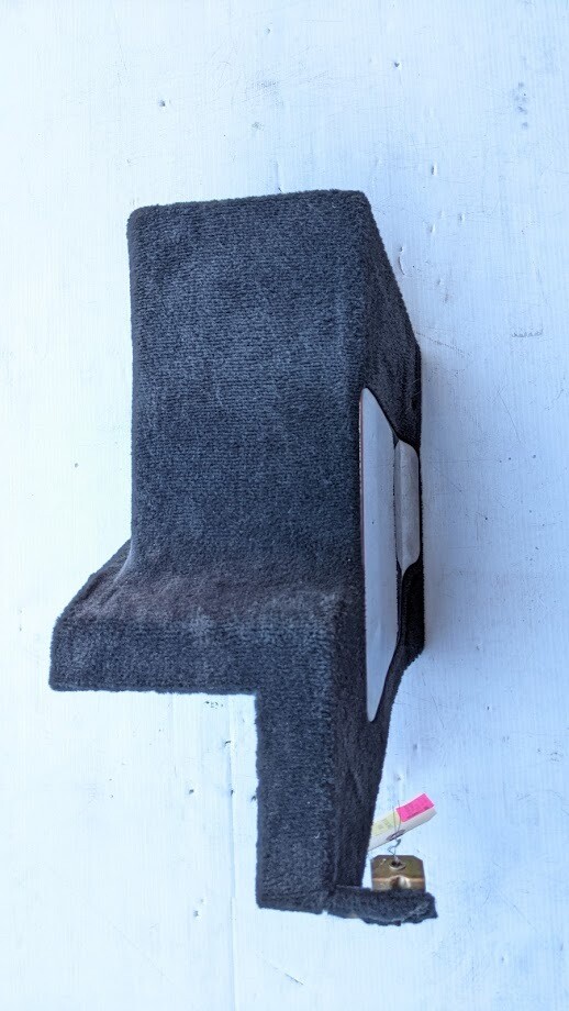 Ferrari 360 spider floor LEFT side cover on black 65072490