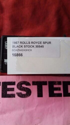 1987 ROLLS ROYCE SILVER SPUR WARNING LIGHTS PANEL UNIT