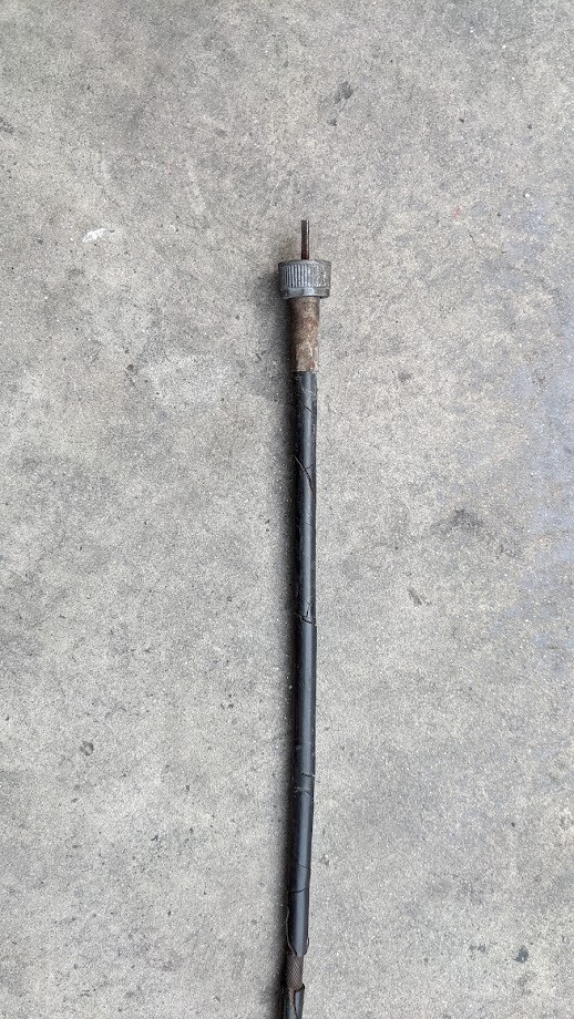 ROLLS ROYCE SILVER SHADOW I PART SPEEDOMETER CABLE TO transmission