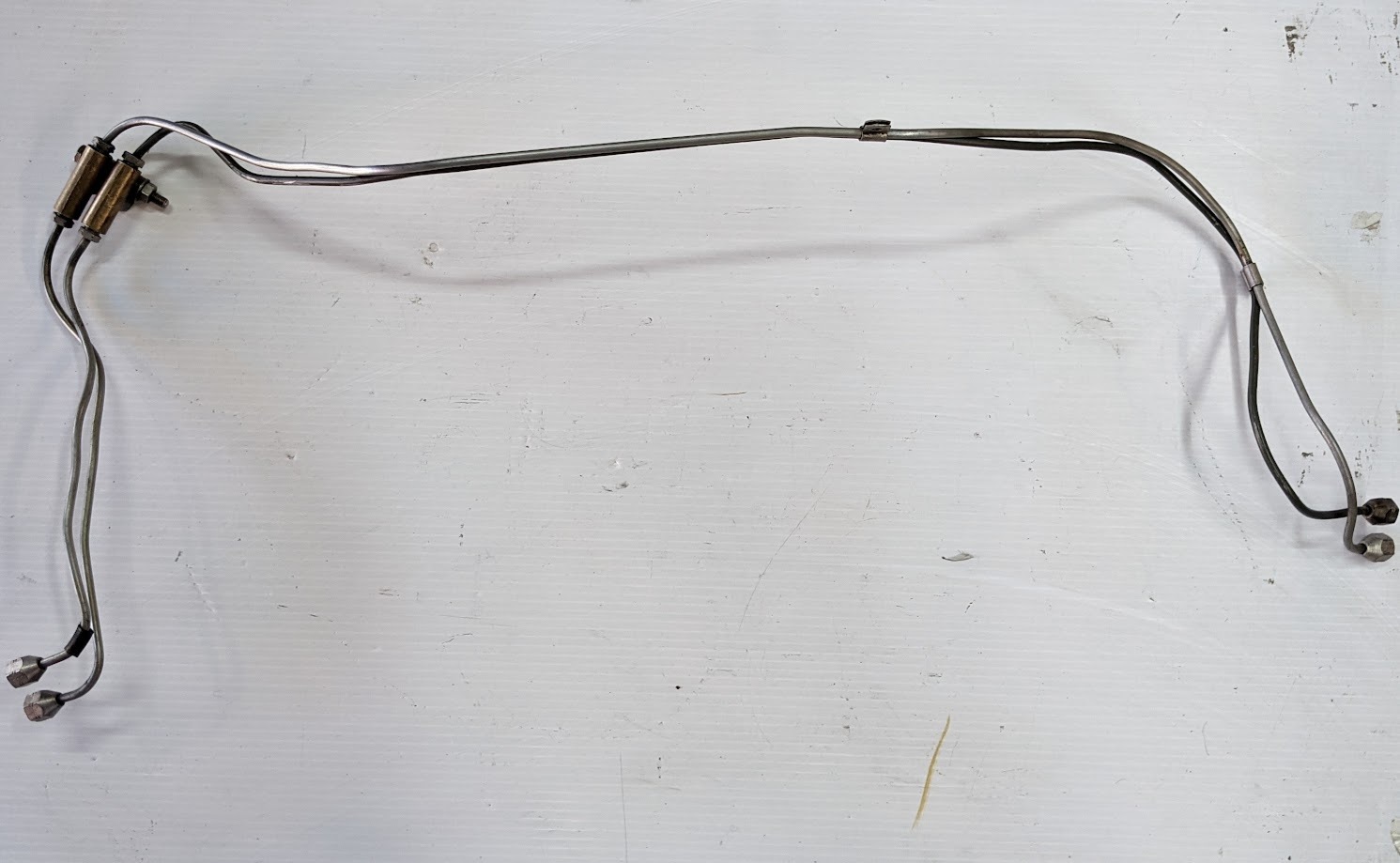 LATE ROLLS ROYCE SILVER SHADOW II CORNICHE Wraith BRAKE PIPES FRONT SUBFRAME LHD img