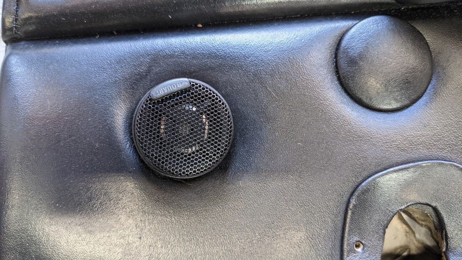 FERRARI 308 GTSi INTERIOR DOOR PANEL LEFT SIDE VERY CLEAN BLACK