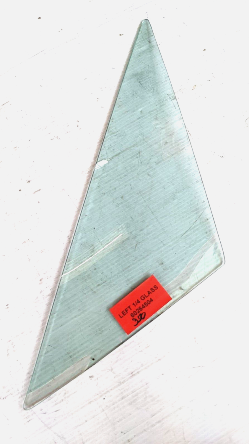 FERRARI 308 GTSi LEFT DOOR 1/4 GLASS USA MODEL GENUINE 60264504