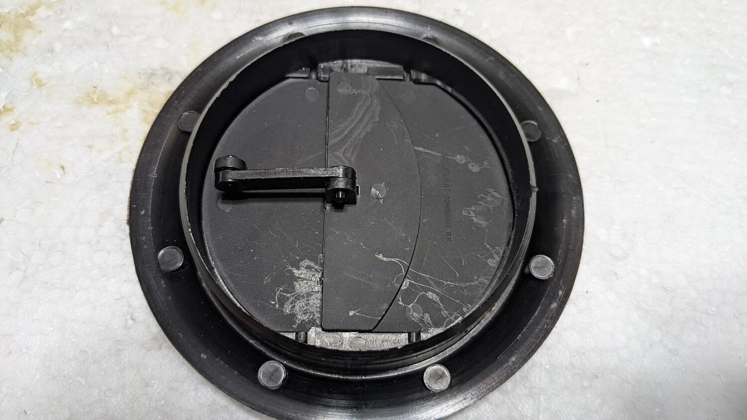 FERRARI 308 PARTS GTS DASHBOARD AIR CONDITIONING VENT UPPER COVER 60054301
