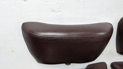 65 - 80 ROLLS ROYCE SILVER SHADOW DOOR ARM REST SET ON BROWN