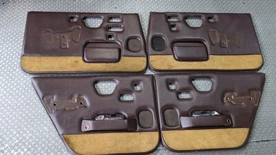 65 - 80 ROLLS ROYCE SILVER SHADOW DOOR PANEL   SET ON BROWN SWB