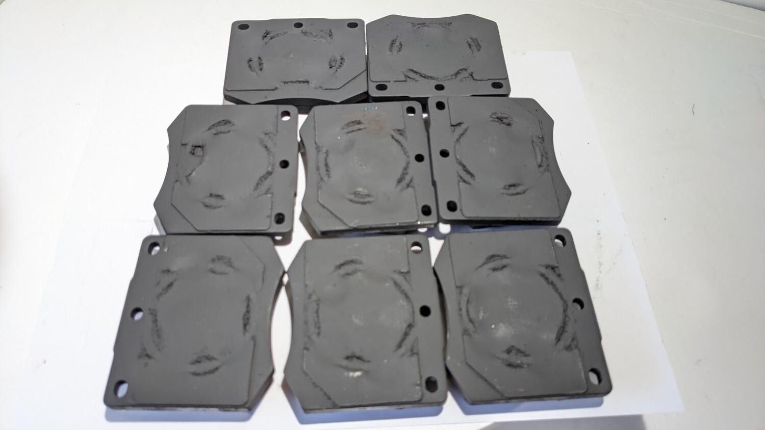 Rolls Royce Silver Shadow Spirit Corniche FRONT brake pads Pads CD6381 VIN 1001 to 17k PRE OWNED