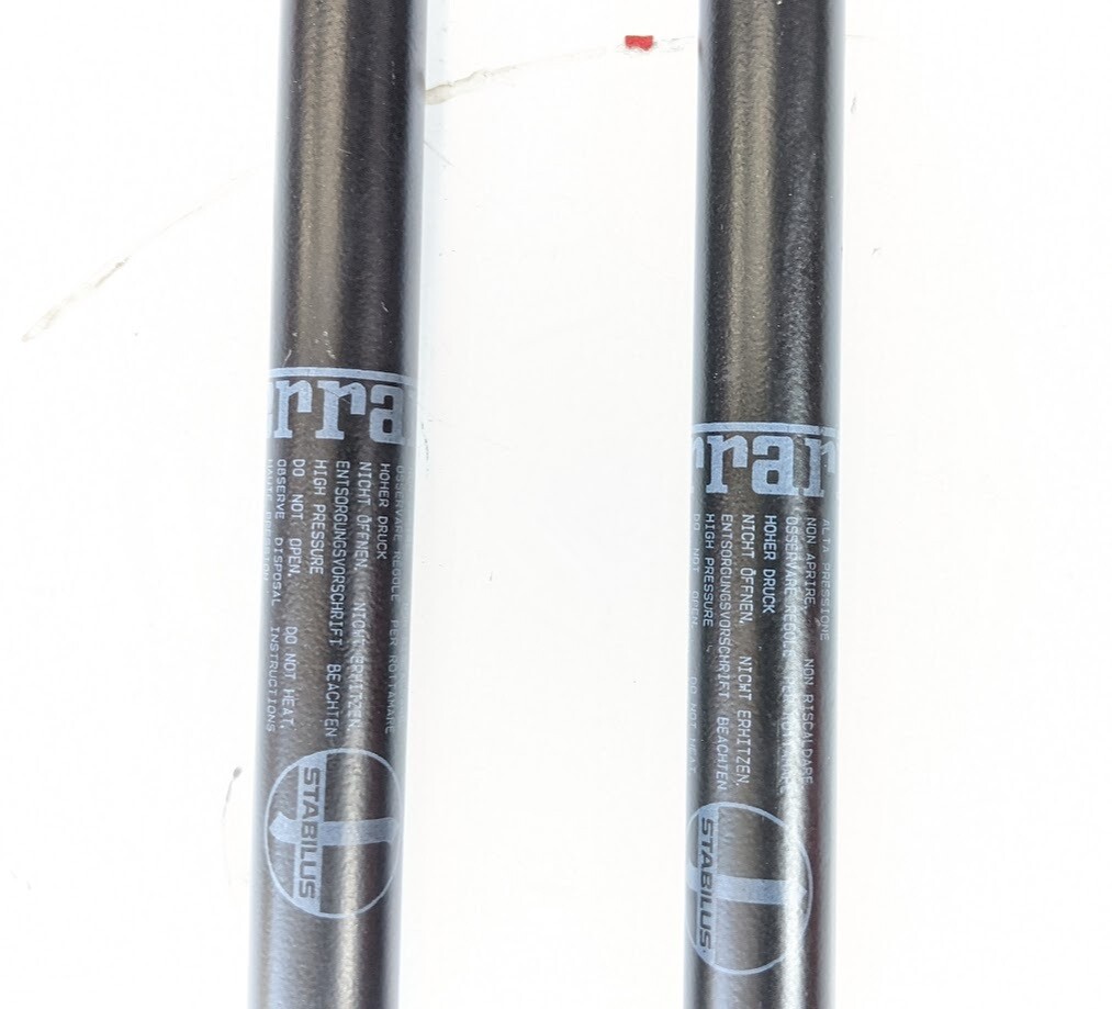 FERRARI 308 328 GTS PART engine lid SHOCKS ORIGINAL NOT WORKING pair