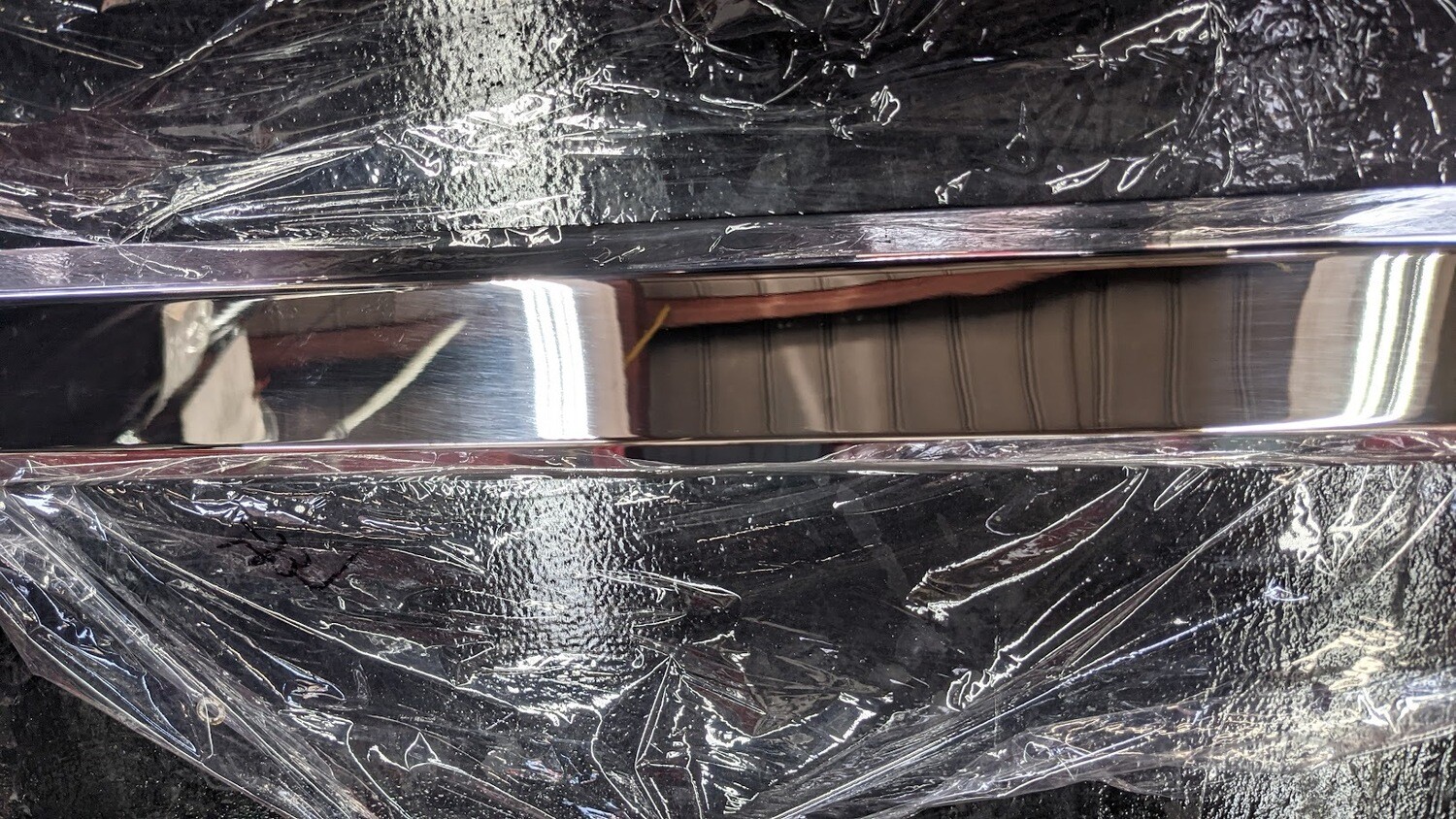 FERRARI 308 GTSi  DOOR OPENING SILL STAINLESS PLATE 60419603 REBUILT LT