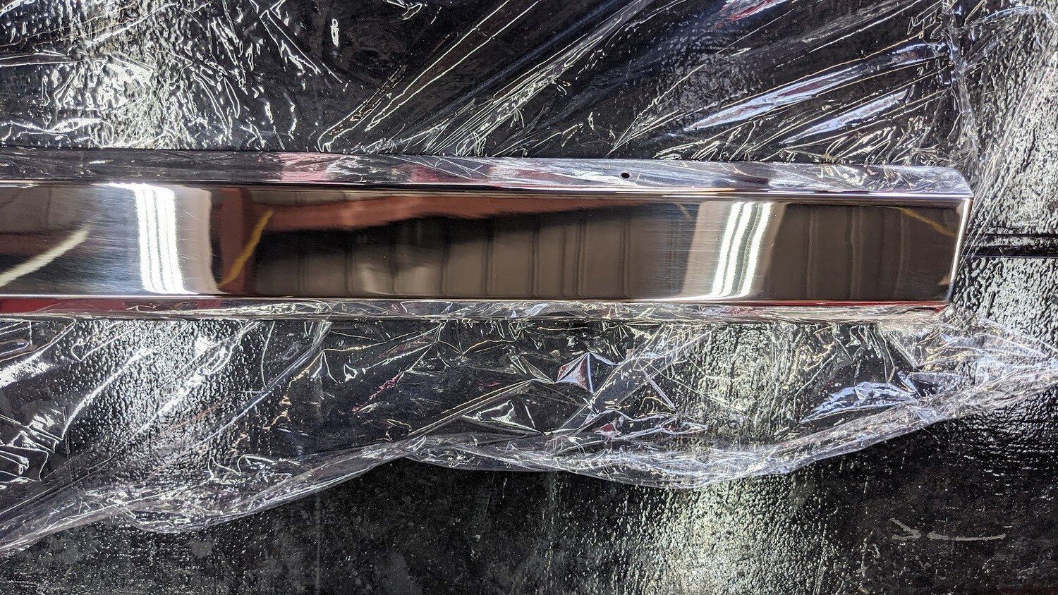 FERRARI 308 GTSi  DOOR OPENING SILL STAINLESS PLATE 60419603 REBUILT LT