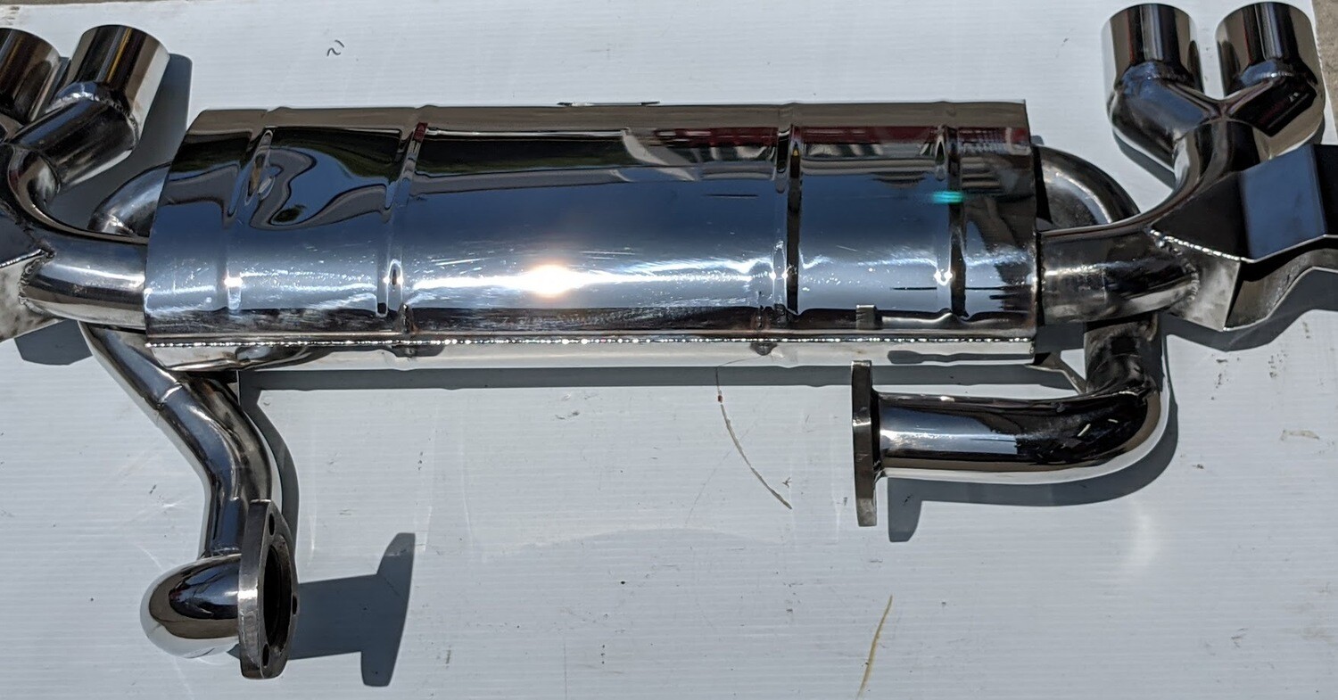 FERRARI 308 GTSi exhaust STAINLES STEEL MUFFLER TUBI STYLE