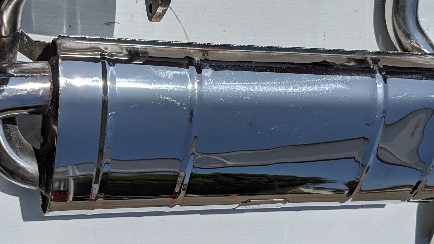 FERRARI 308 GTSi exhaust STAINLES STEEL MUFFLER TUBI STYLE