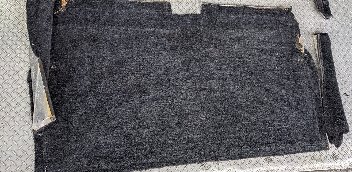 FERRARI 308 GTSi INTERIOR BLACK CARPET ORIGINAL
