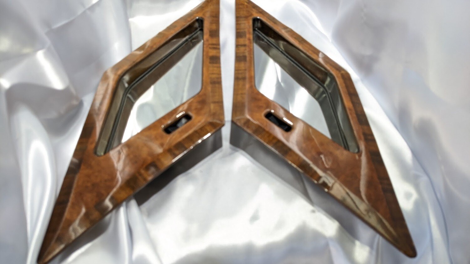 1997   Bentley TURBO R inside vanity Rear View mirror SET LEFT AND RIGHT