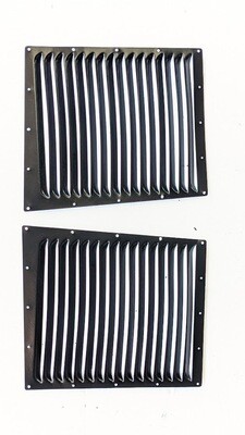FERRARI 308 GTSi part RIGHT AND LEFT REAR UNDER QUATER PANEL GRILLE SET RESTORED