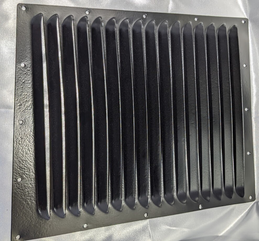 FERRARI 308 GTSi part RIGHT AND LEFT REAR UNDER QUATER PANEL GRILLE SET RESTORED