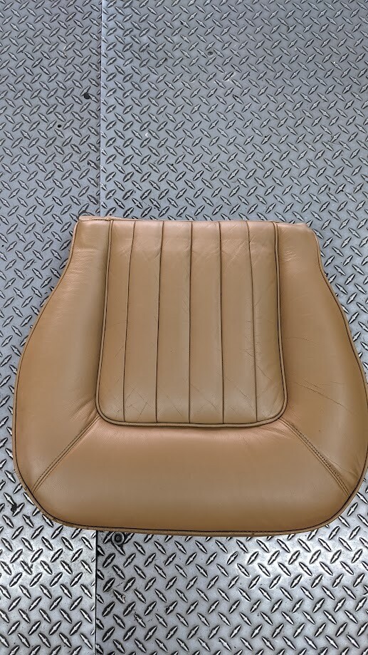 88 to 91 Rolls Royce Silver Spur Bentley Eight R front seat bottom EACH   on Tan