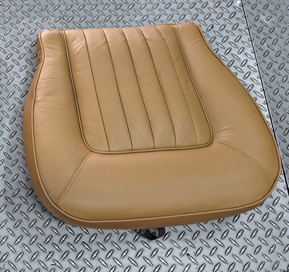 88 to 91 Rolls Royce Silver Spur Bentley Eight R front seat bottom EACH   on Tan