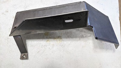 FERRARI 308 GTSi exhaust SHIELD BY ENGINE PULLEY