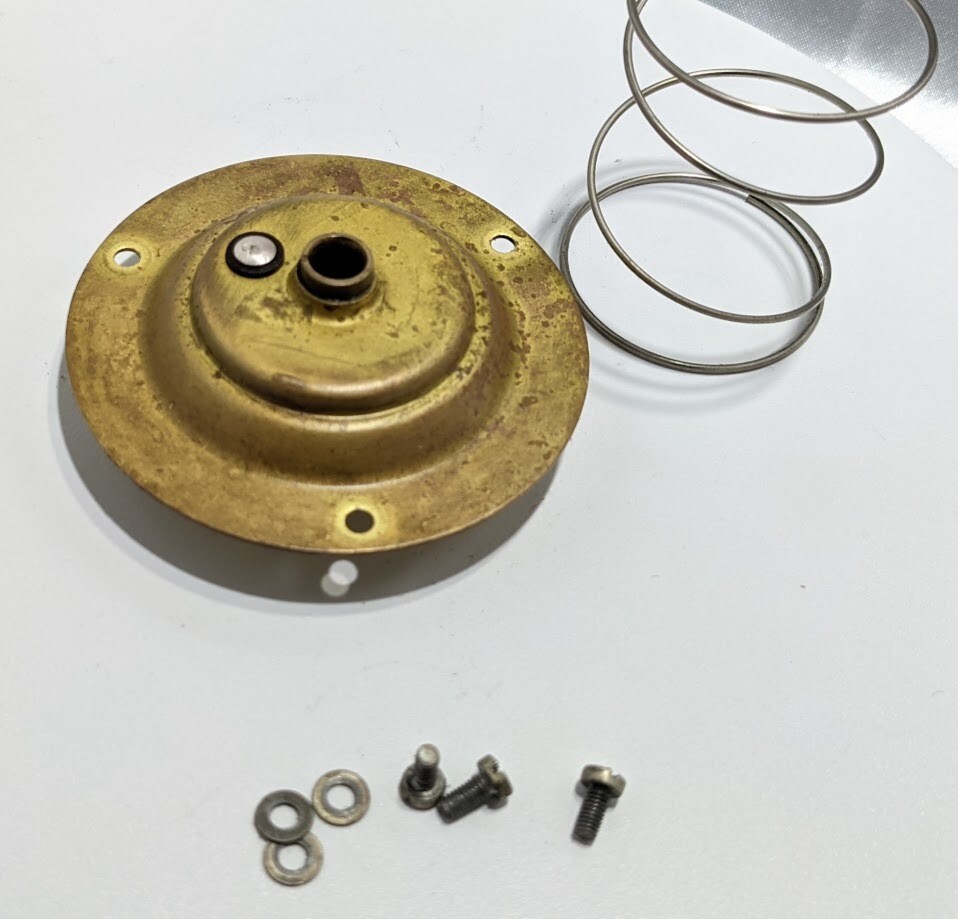 Rolls Royce Silver Shadow CORNICHE STEERING COLUMN HORN BUTTON UPPER CONTACT PLATE UR20344