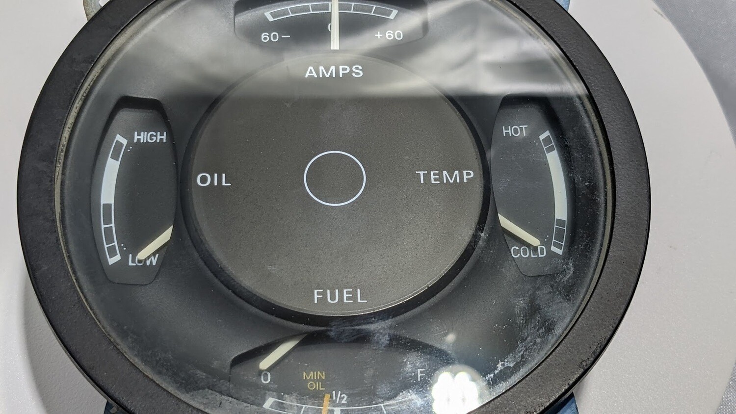 ROLLS ROYCE BENTLEY SILVER SHADOW II INSTRUMENT 4 IN 1 CLUSTER UD21208