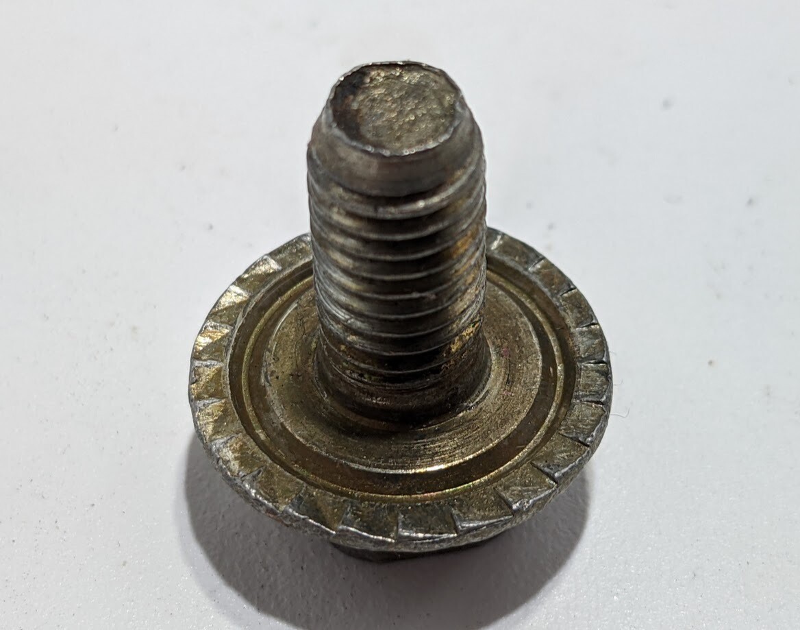 FERRARI 308 GTSi PART rear ENGINE LID HINGE FASTENING BOLTS ORIGINAL 13838911
