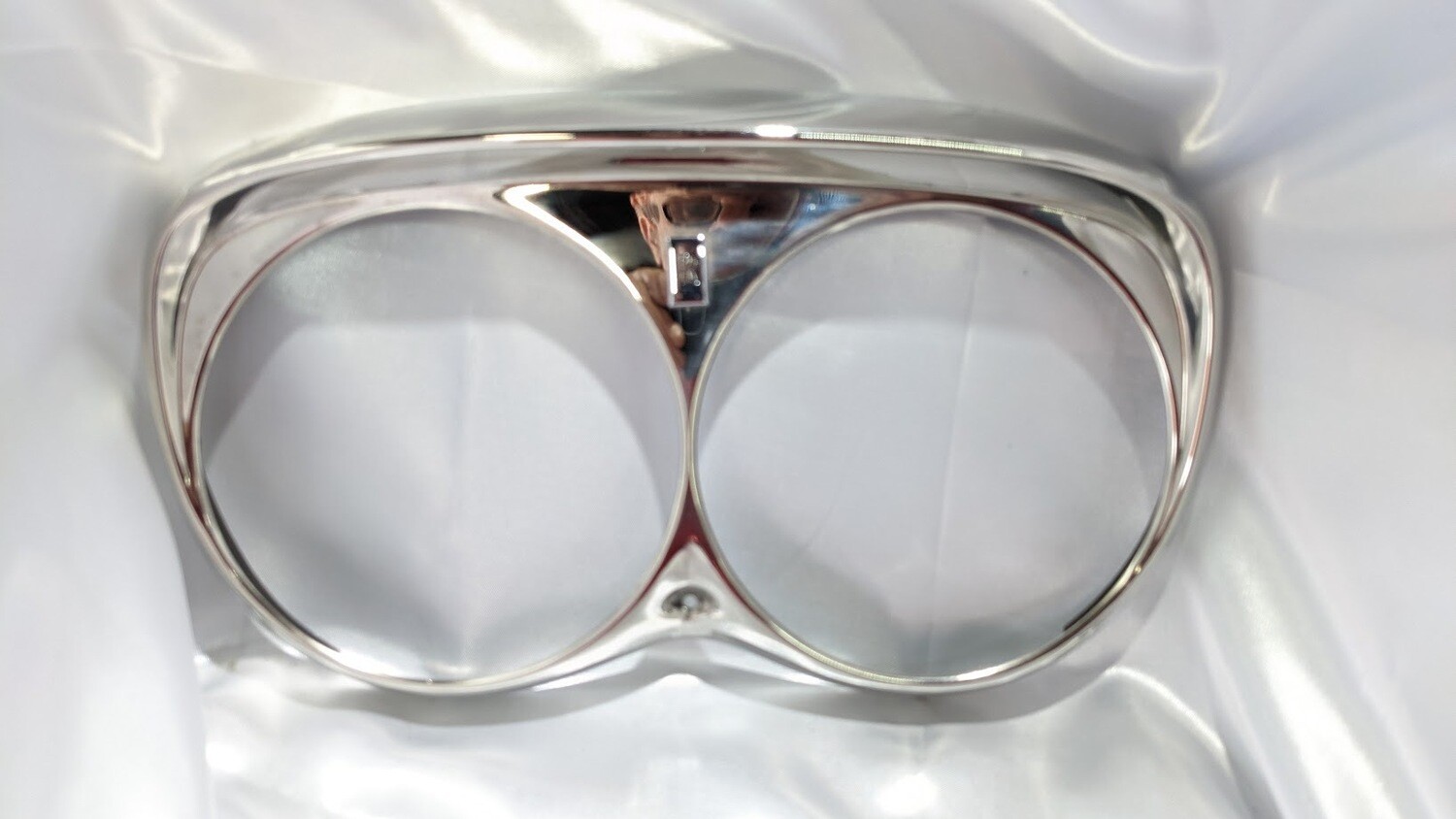 60 - 80 ROLLS ROYCE SILVER SHADOW corniche HEADLIGHT w/CHROME TRIM RING DOOR