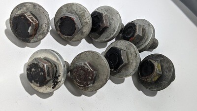 65 - 80 ROLLS ROYCE SILVER SHADOW HOOD FASTENING BOLTS TO HINGE