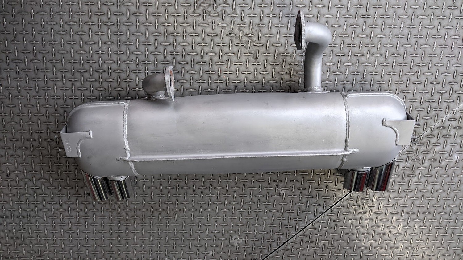 FERRARI 308 GTSi exhaust ORIGINAL MUFFLER USA EXCELLENT CONDITION 114683