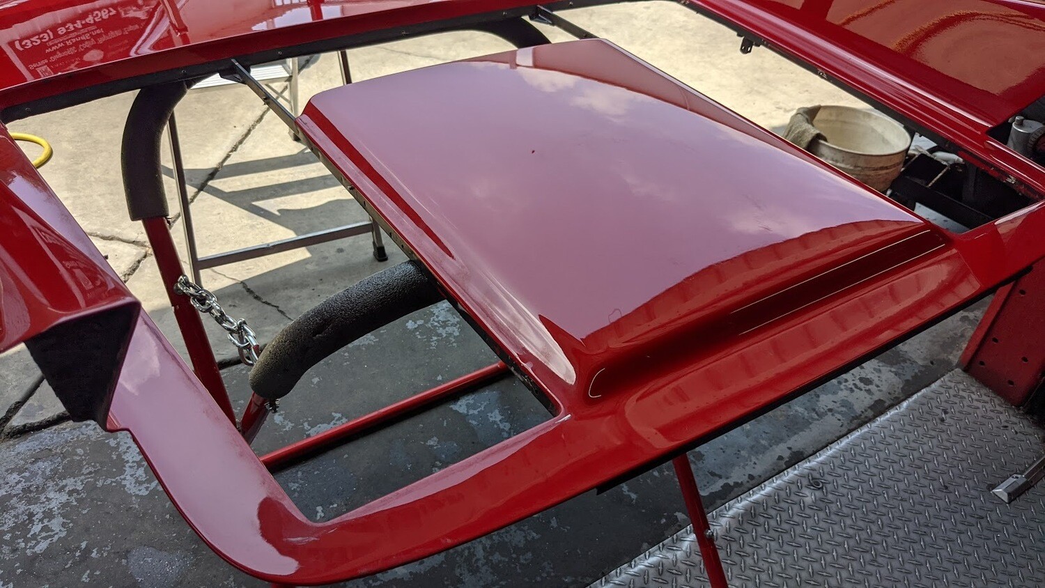 FERRARI 308 328 GTSi part REAR ENGINE COMPARTMENT LID USA 61900200