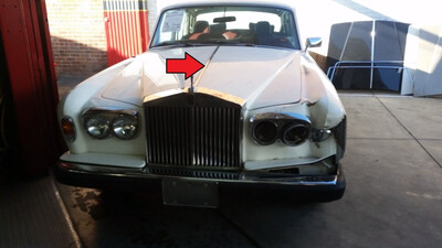 ROLLS ROYCE SILVER SHADOW I II FRONT HOOD BONNET STRIP MOULDING