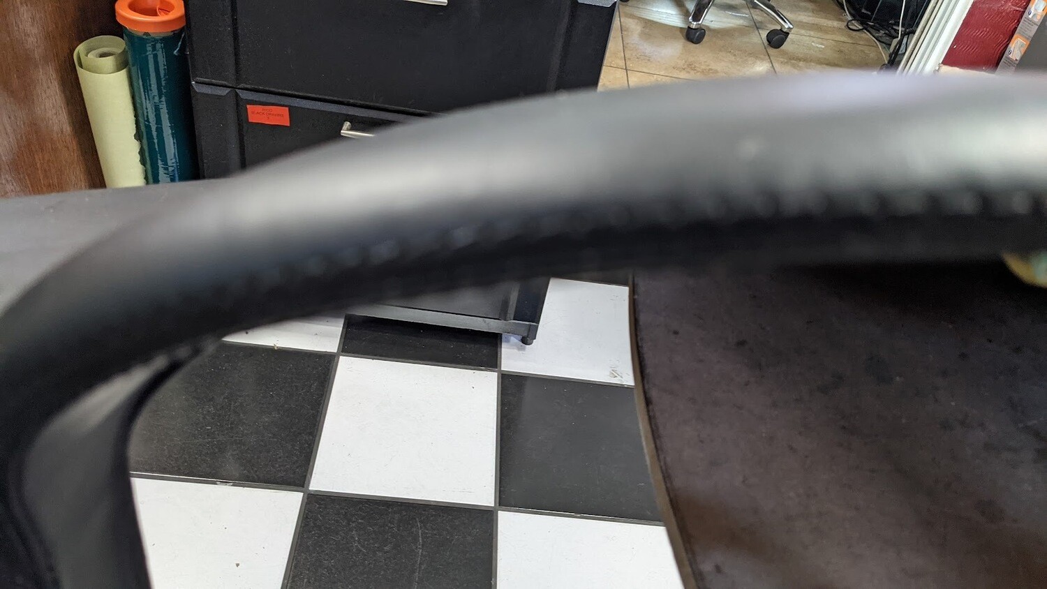 Ferrari 360 spider Upper Dashboard panel, upholstered on black 633311