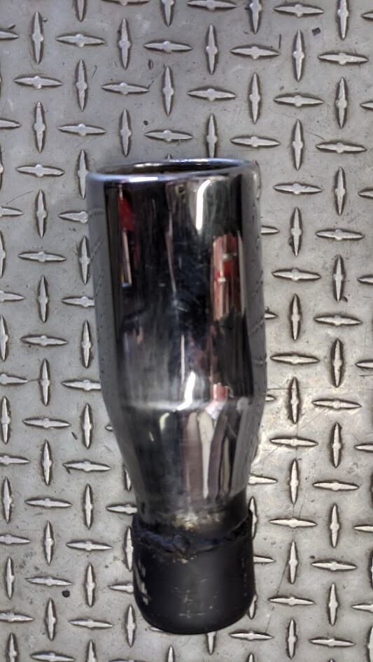 EXHAUST muffler REAR exhaust tip