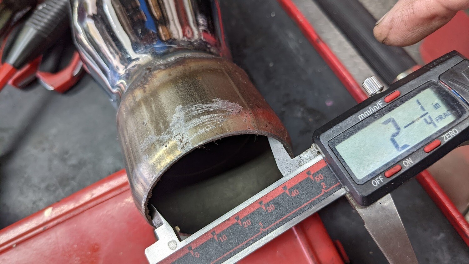 EXHAUST muffler REAR exhaust tip
