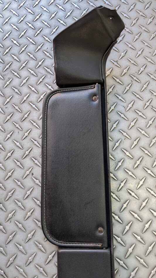 FERRARI PART 308 GTS  UPPER WINDSHIELD FRAME COVER WITH SUNVISORS