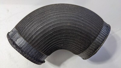 ROLLS ROYCE SILVER SPUR INTAKE AIR FLOW METER ELBOW HOSE