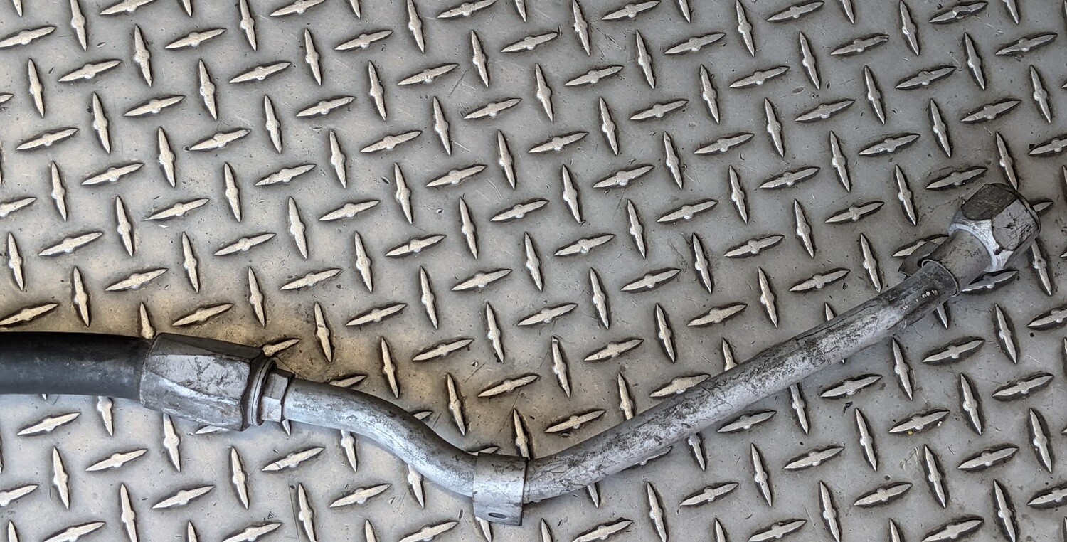 79 Rolls Royce Silver Shadow Wraith air conditioning charge low hose