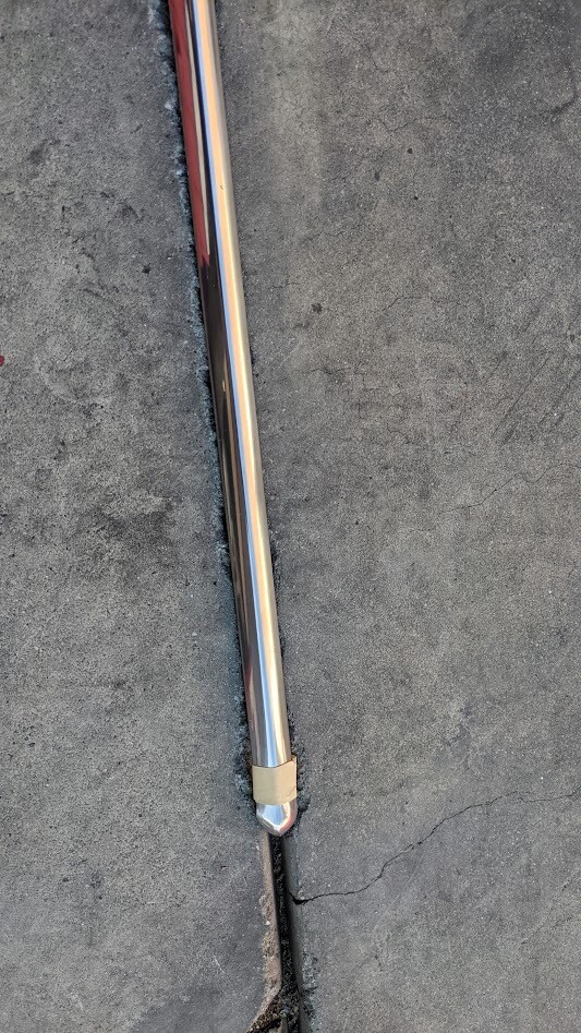 ROLLS ROYCE SILVER SHADOW I II FRONT HOOD BONNET STRIP MOULDING