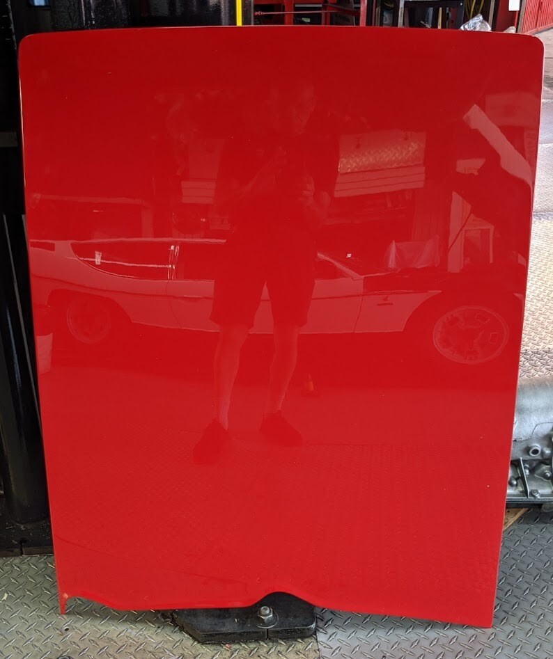 FERRARI 308 GTSi FRONT STORAGE HOOD TRUNK LID COVER 60349404 ORIGINAL