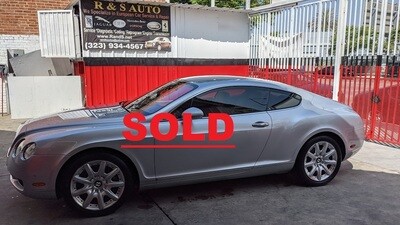 2005 BENTLEY CONTINENTAL GT 66K MILES SOLD