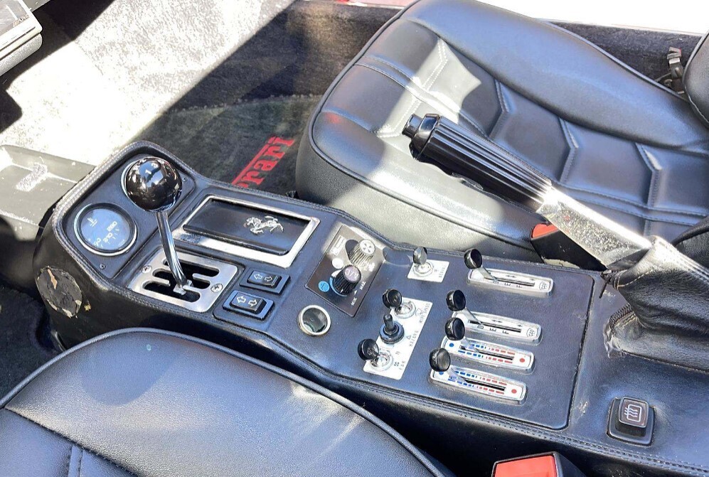 1981 FERRARI 308 GTSi ROSSO CORSA ON BLACK