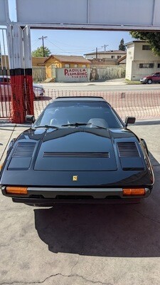 1982 FERRARI 308 GTSI QUATROVALVOLE BLACK ON BLACK SOLD
