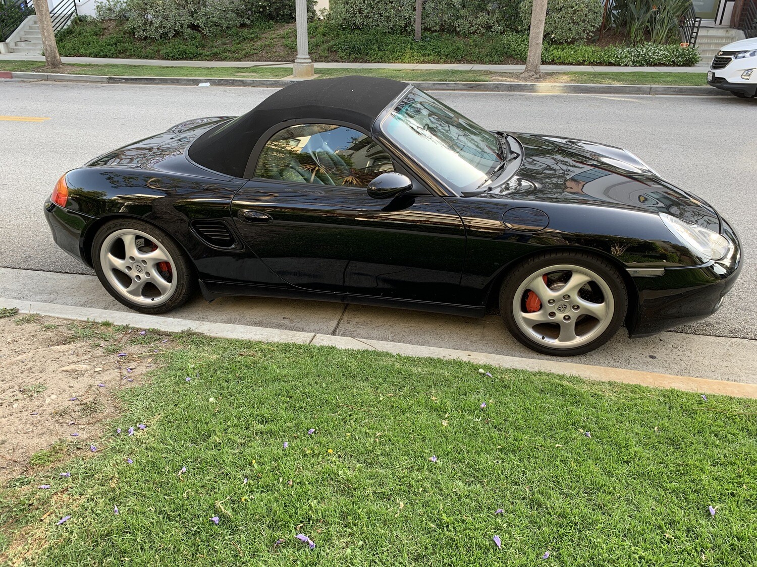 2002 PORSCHE BOXSTER S BLACK ON BLACK   $13,500 SOLD