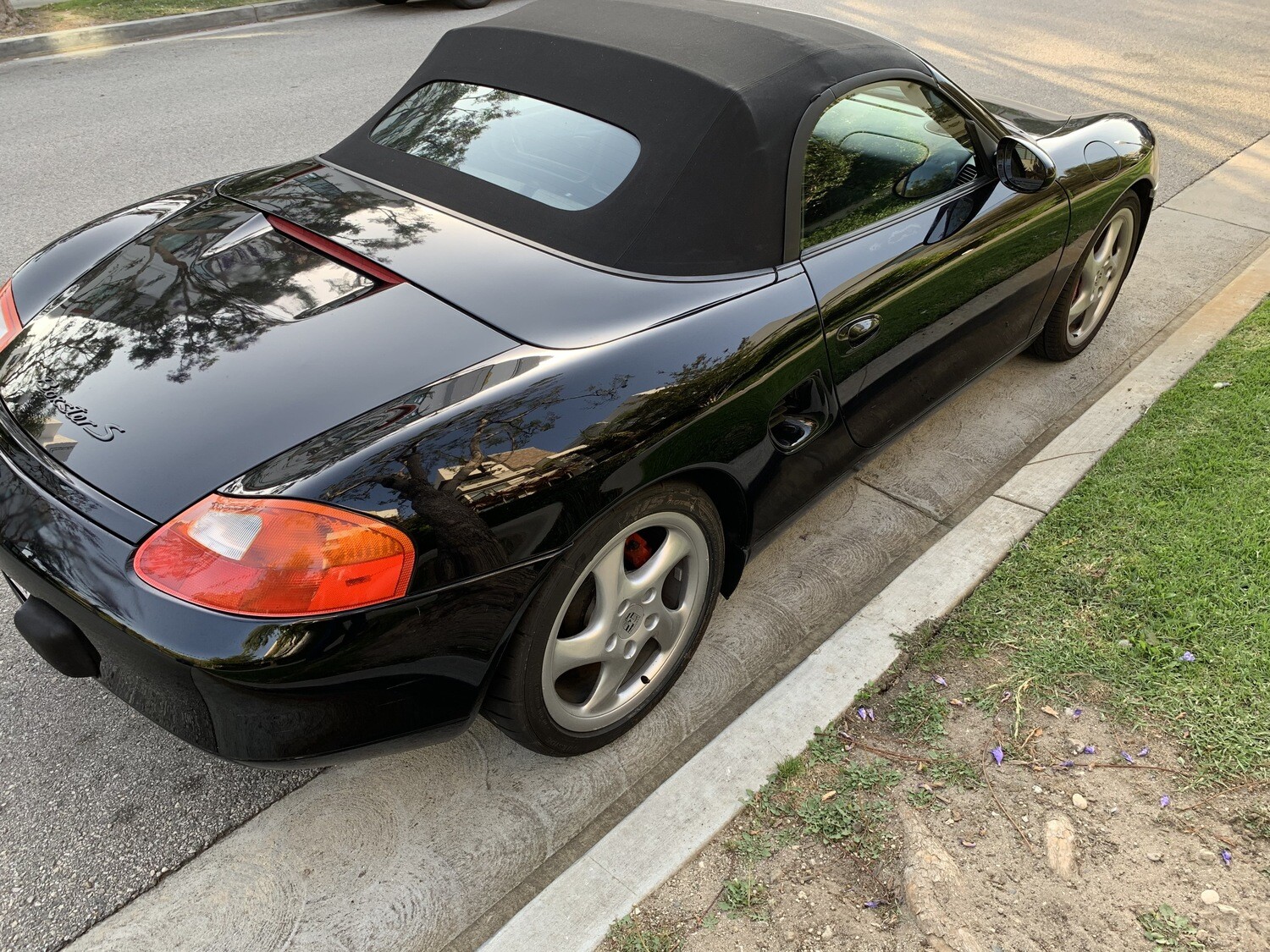 2002 PORSCHE BOXSTER S BLACK ON BLACK   $13,500 SOLD
