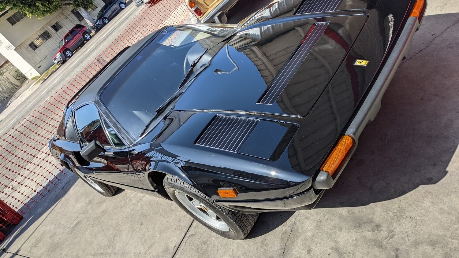 1982 FERRARI 308 GTSI QUATROVALVOLE BLACK ON BLACK SOLD