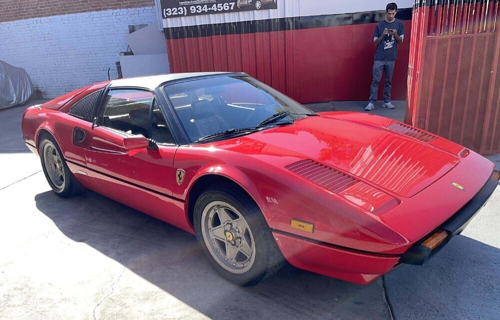 1981 FERRARI 308 GTSi ROSSO CORSA ON BLACK